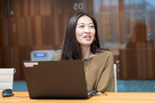 インタビュー写真